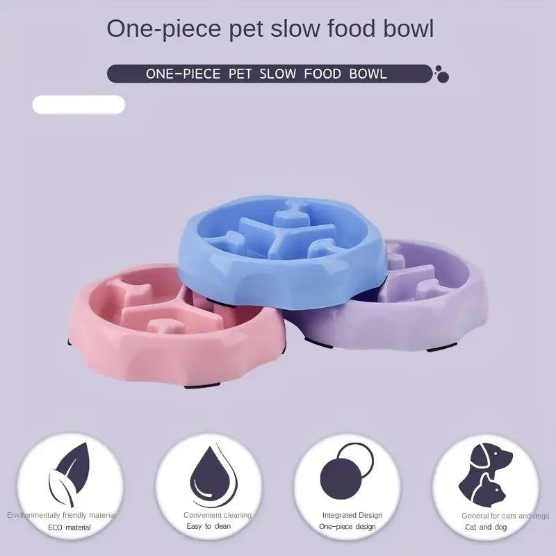 Ciotola Anti-Gozzoviglia per Cani e Gatti - Design a Puzzle